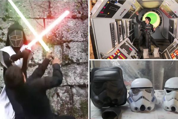 Onze jeunes isérois tournent actuellement un remake de la célèbre saga Star Wars.