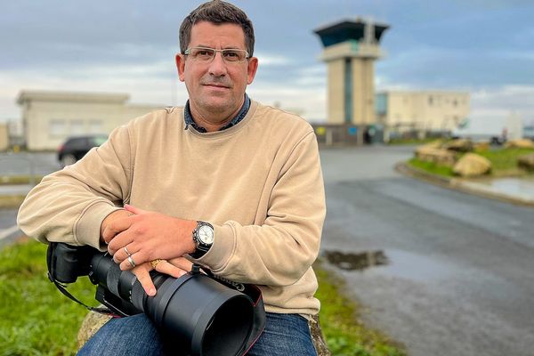 Le photographe de presse Romuald Augé a suivi toute la scène en bord de piste le 13 janvier.