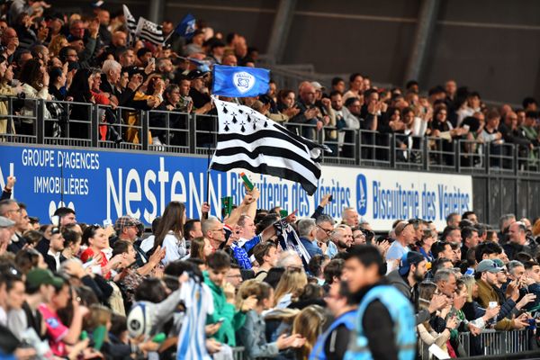 Le stade de la Rabine affichera à nouveau complet lors de la demi-finale de ProD2 opposant le RC Vannes à Béziers, ce vendredi 31 mai 2024.