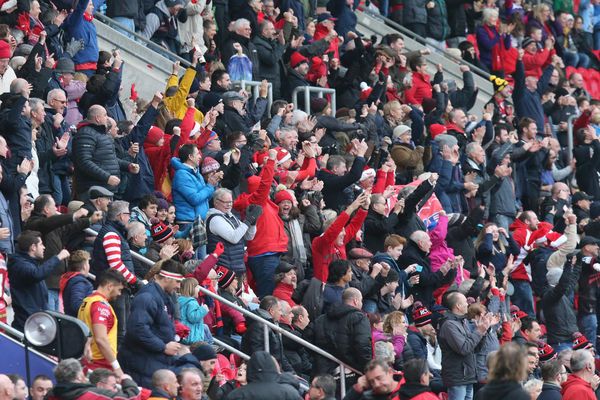 Le Parc y Scarlets, lors d'une rencontre entre le RC Toulon et les Scarlets, le 18 décembre 2016.