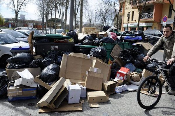 Les poubelles à Colomiers