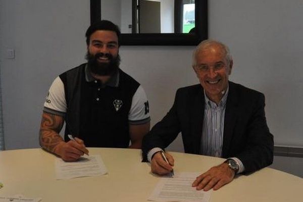 Le centre Australien Chris Tuatara-Morrison vient de signer avec le CABCLRUGBY comme joker médical d'Arnaud Mignardi. 