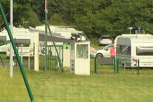 Caravanes gens du voyage à Taissy