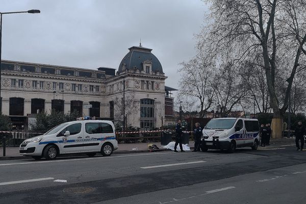 deux hommes sont morts après une bagarre survenue boulevard Bonrepos, devant de la gare Matabiau à Toulouse.