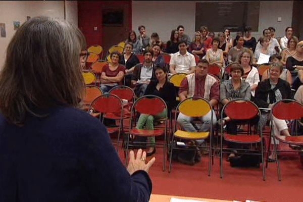 Réunion de rentrée ce lundi matin pour les professeurs du collège Guillaume de Normandie à Caen