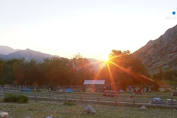 Chaque été, famille Franchi transhume brebis et chèvres jusqu’aux bergeries de l’Onda, sur le Monte d’Oru.