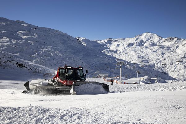 Illustration. De la neige est attendue, notamment à haute altitude dans les Alpes du Nord, tout au long de ce week-end du 11 et 12 novembre.