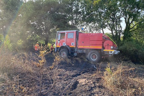 10 départs de feu ont été traités par les pompiers aux Sables d'Olonne ce samedi 16 juillet.