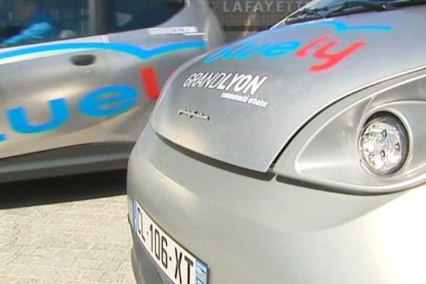 Bluely, version lyonnaise du service Autolib