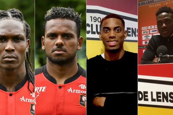 Habibou, Erasmus, Ephestion et Opare sont arrivés en janvier au RC Lens