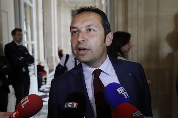 Sébastien Chenu à l'Assemblée Nationale.