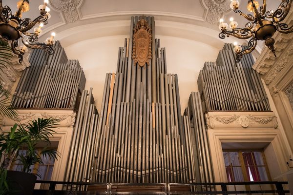 L'orgue de la salle des fêtes de la ville de Reims, inauguré en 1928