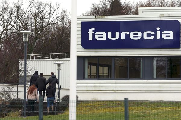 L'usine Faurecia de Bavans dans le Doubs