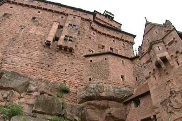 Près d'un demi-million de visiteurs se rendent chaque année au château du Haut-Koenigsbourg 