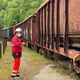 L'un des deux derniers trains de fret du Limousin