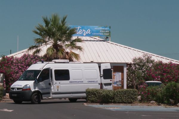 Gruissan - Le parking sur lequel la violente altercation a éclaté aux alentours de 4h du matin - 11.07.2021