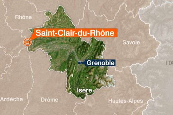 Saint-Clair-du-Rhône en Nord-Isère