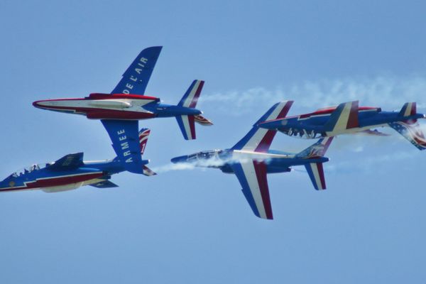 La patrouille de France survolera le site des Eurockéennes de Belfort en juillet prochain 