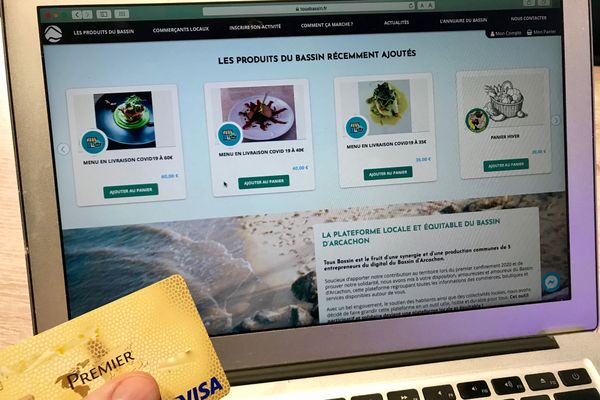 Le site Tousbassin.fr propose du click and collect solidaire avec les commerçants et artisans des communes du Bassin d'Arcachon