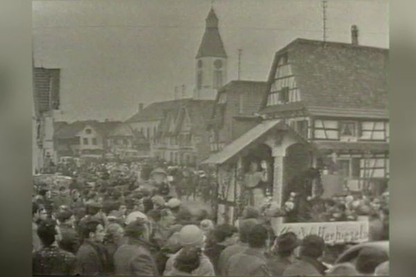 Le carnaval de Hoerdt en 1967