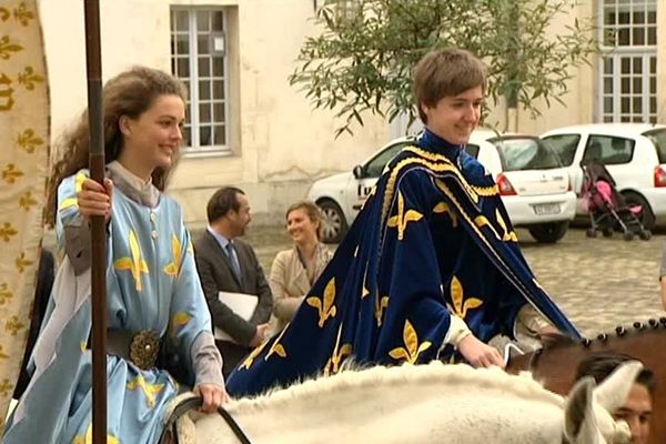 Jeanne et Charles (Fêtes Johanniques 2014) - Reims