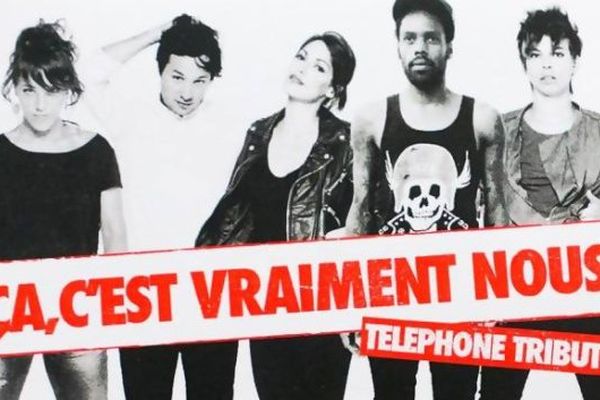 Pochette du Tribute à Téléphone : "Ça c'est vraiment nous".