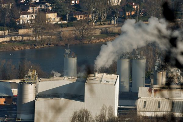 Le site de Solvay Rhodia Lyon