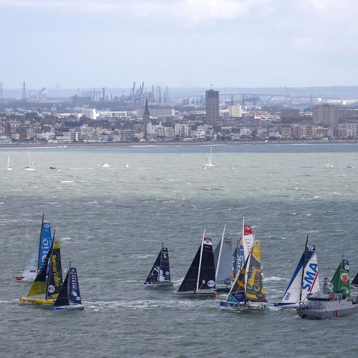 Direct Voir Ou Revoir Le Depart De La Transat Jacques Vabre 2019 Depuis Le Havre