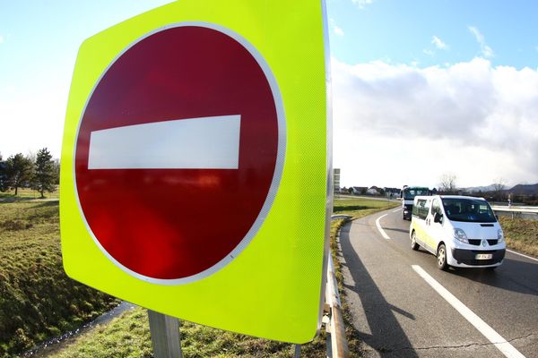 Un conducteur a roulé 26 kilomètres à contresens sur l'A11 dans le sens Le Mans-Angers, le 1er mars 2020 (photo d'illustration)