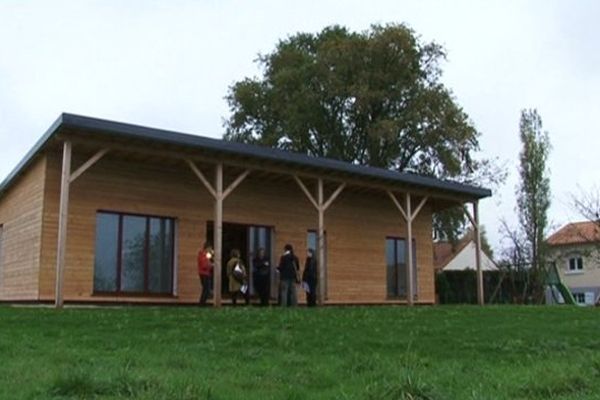 Maison passive en construction à Montreuil-Bonnin (86)