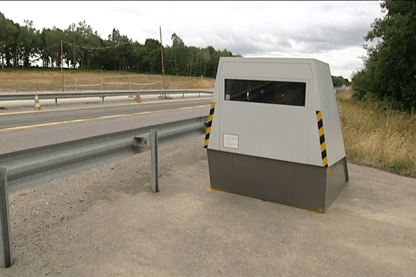 Le nouveau radar de chantier installé sur l'axe Rennes - Redon 