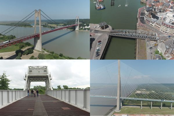 Découvrez ou redécouvrez l'histoire des ponts de Normandie.