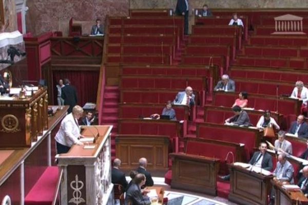 Les députés picards à la tribune de l'Assemblée nationale