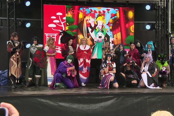 Un défilé était organisé lors du Kamiplay, premier rendez-vous de cosplay au parc oriental du Maulévrier le 5 et 6 novembre 2022.