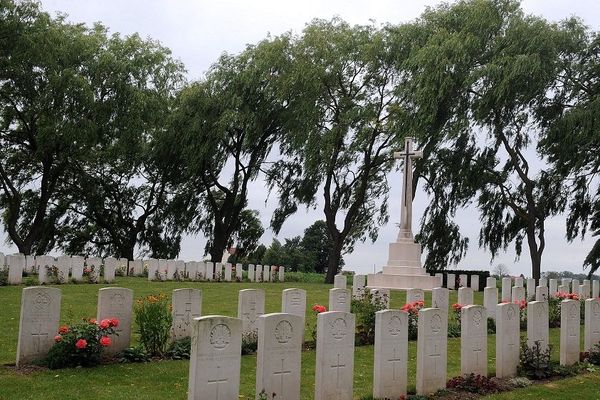 Le site de Fromelles. 