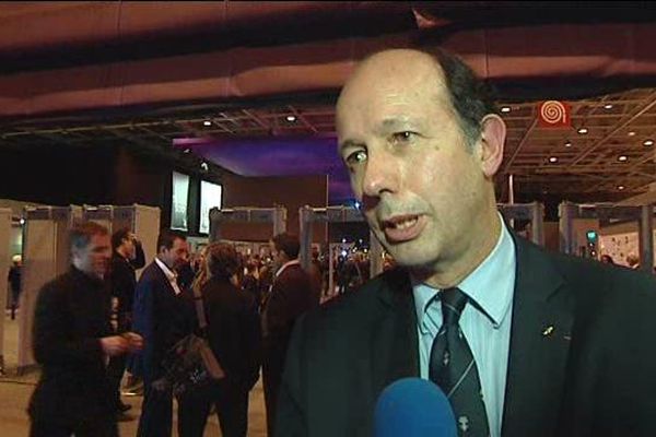 Louis Giscard d'Estaing maire de Chamalières (63) et vice-président de l'UDI au Congrès des Maires le 2 juin à Paris.