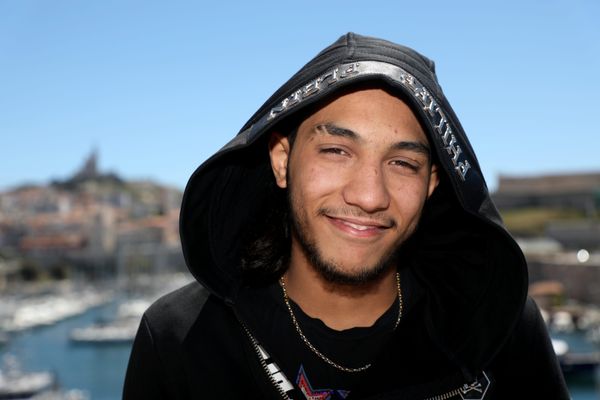 Marseille ; 13/05/2019 - Dylan Robert après l'obtention de son césar de meilleur espoir masculin.