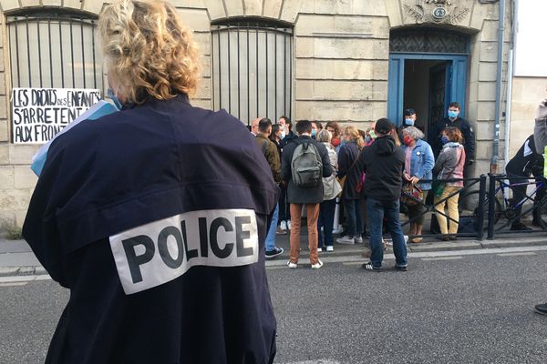 La police a procédé à l'évacuation du squat situé rue Camille Godard à Bordeaux ce jeudi 23 septembre.