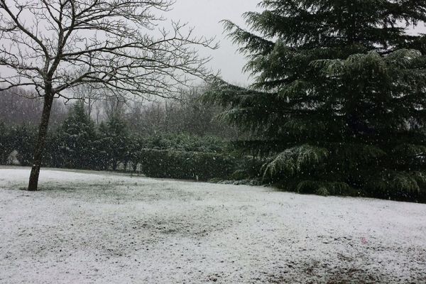 Dans le nord-Isère, près de Vienne, le 26 janvier