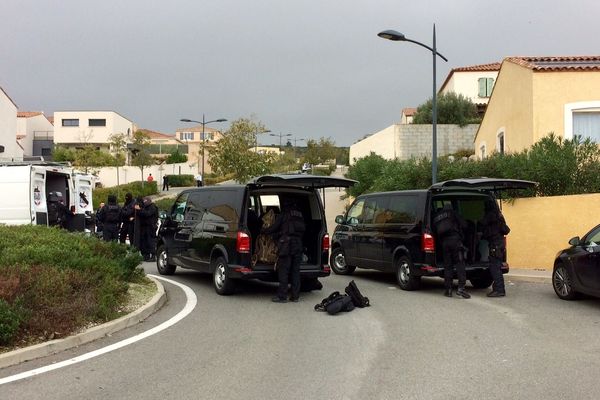 Le Raid est sur place depuis 9h ce mercredi matin