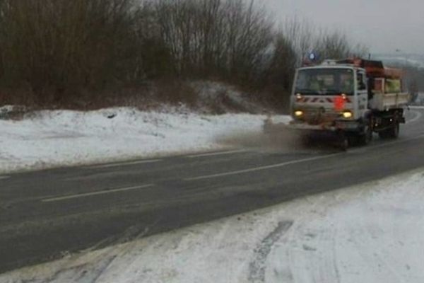 Les routes sont plutôt bien dégagées malgré les chutes de neige