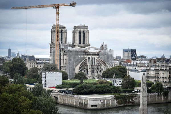 La cathédrale Notre-Dame de Paris, le 19 août 2021.