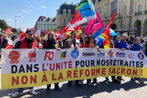 La manifestation du 20 avril à Rennes