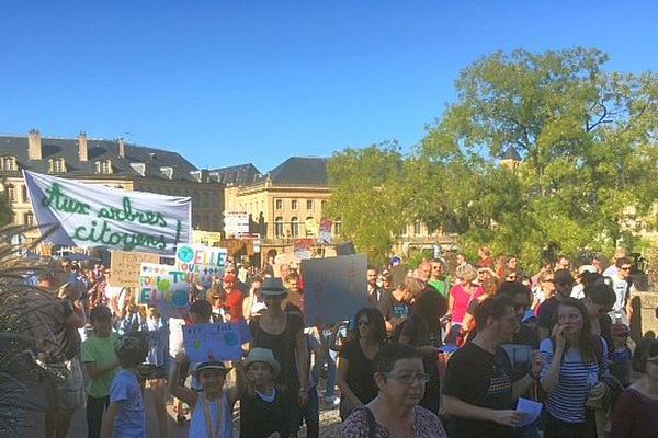 Marche pour le climat samedi 13 octobre à Nancy