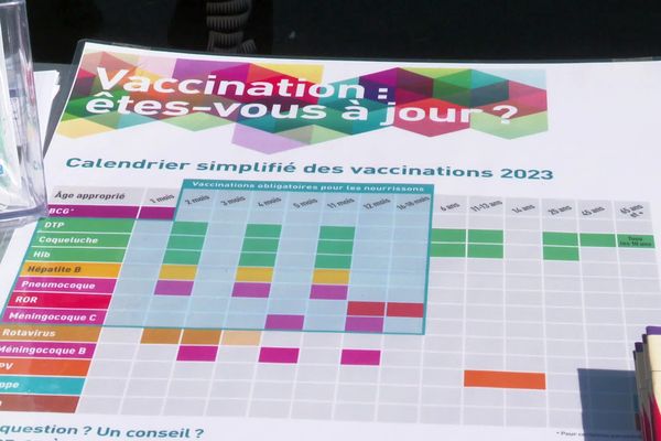 Montpellier - la semaine européenne de la vaccination - avril 2023.