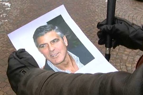 Georges Clooney à Baden Baden.