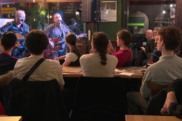 Point d'orgue du festival : un concert en alsacien, qui a fait un tabac.