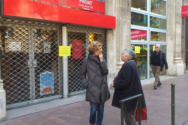 La librairie Privat était menacée de fermeture.