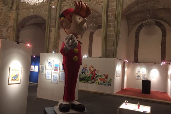 Chapeau bas Spirou ! l'expo de l'été à Saint-Malo