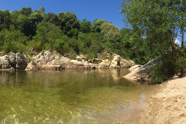 ILLUSTRATION - La Gravona, une rivière de la Corse-du-Sud